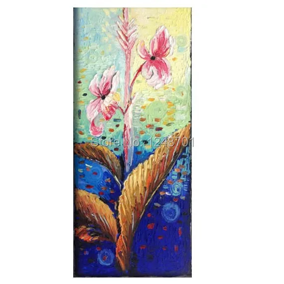 Абстрактная масляная живопись Canna цветок лилии импасто палитра нож тонкая