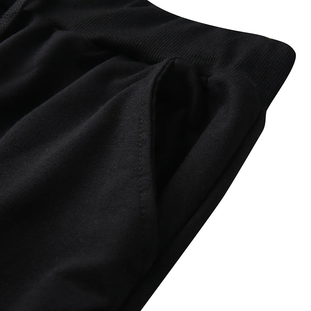 New Fashion Men's Slim Pure Color Casual Sports Woven Pocket Feet Pants pantalones hombre streetwear joggers sweatpants