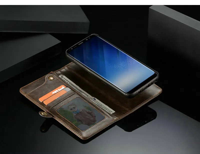 Чехол Me для samsung Galaxy S8 Plus, чехол с ремешком на запястье, Беспроводная зарядка, флип-кошелек, магнитный, все в одном, кошелек, сумка для телефона