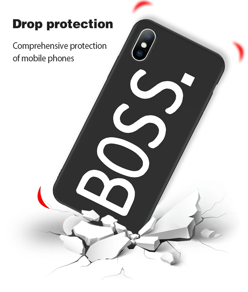 Lovebay Мягкий ТПУ узор матовый чехол для iphone 7 8 6 6S Plus XS Max XR X чехол для пар Луна планета чехол для iphone 5 5S se