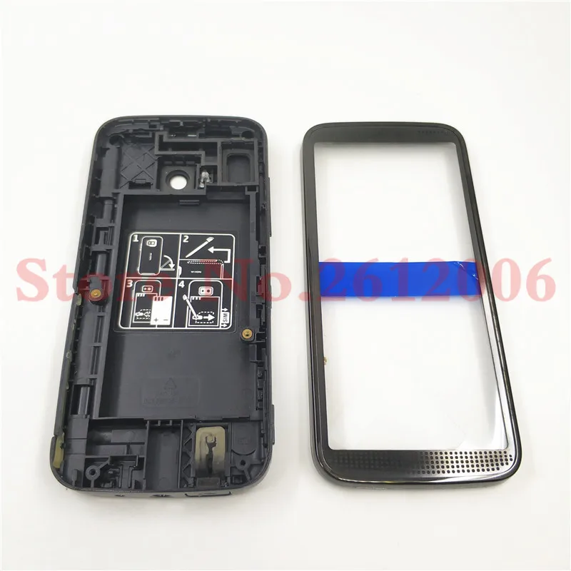 Полный Мобильный телефон для Nokia 5530 5530XM Xpress музыка корпус+ крышка батареи с логотипом