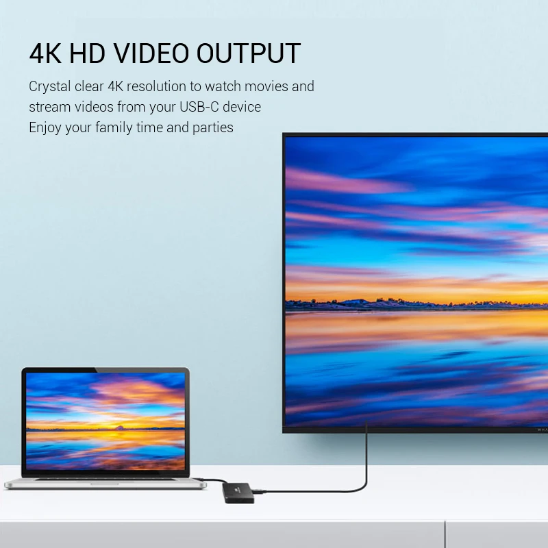 Highever USB хаб Тип C конвертер к HDMI PD RJ45 AUX VGA адаптер 3 0 хаб-конвертер для samsung Galaxy S9 huawei