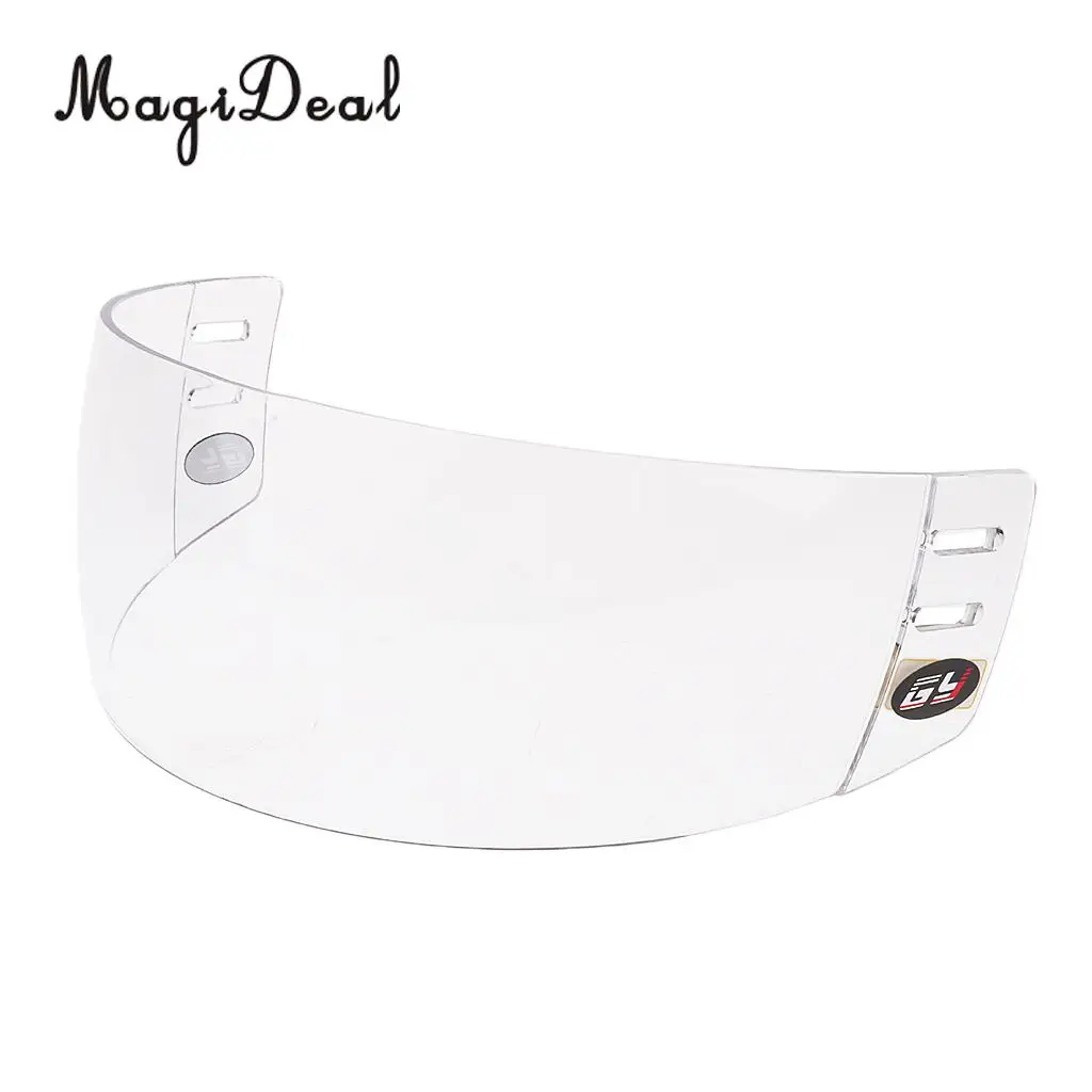 Козырек MagiDeal для хоккея с защитой от запотевания и царапин 39x9см|hockey visor|ice hockey