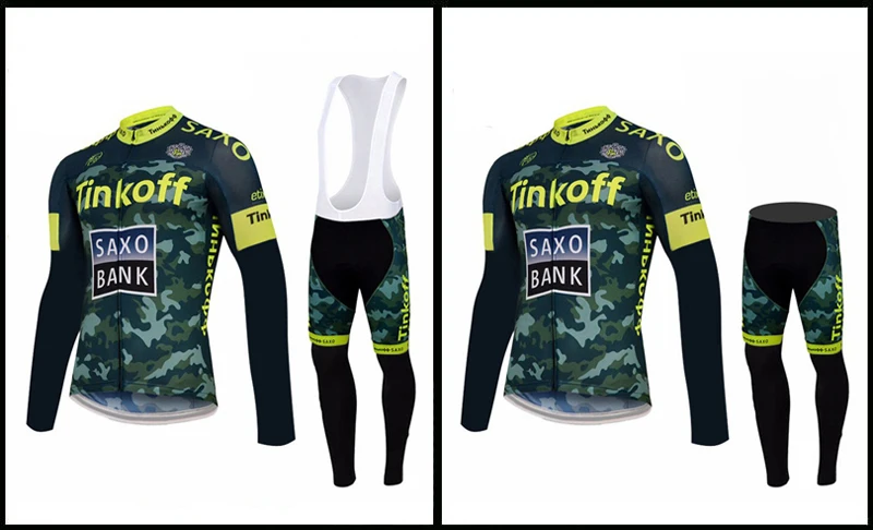 Tinkoffing Pro Велоспорт Джерси комплект с длинным рукавом дышащий MTB велосипед одежда Одежда для велоспорта Ropa Maillot Ciclismo