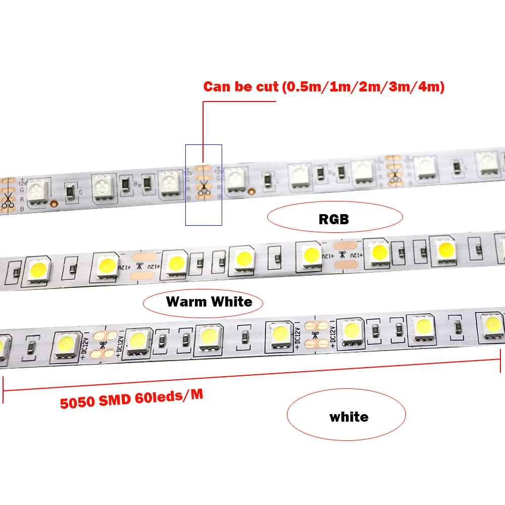 СВЕТОДИОДНАЯ лента SMD 5050 RGB Водонепроницаемая 5 м 300 светодиодный DC 12 В розовый синий красный зеленый Fita светодиодный светильник гибкие неоновые ленты Luz монохромные