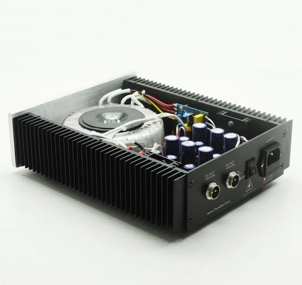 TeraDak DC dual 12V 6.5A Hifi Стандартный Линейный источник питания|linear power|linear power supplypower linear |