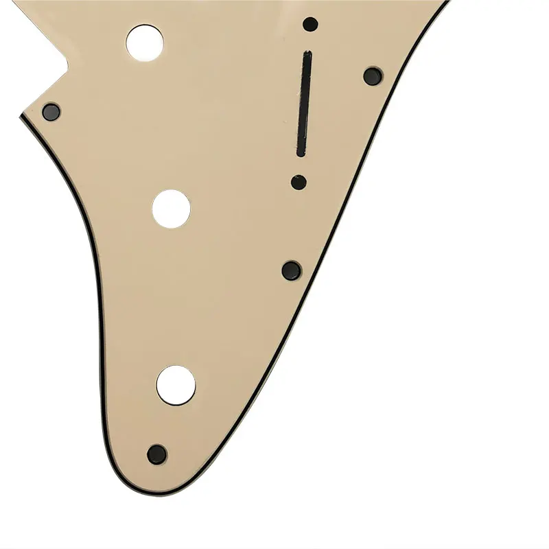 Качественная Гитара Pickguard-для США 11 винтовых отверстий Stratocaster с тремоло Floyd Rose мост Humbucker одинарная HSS Scratch Plate