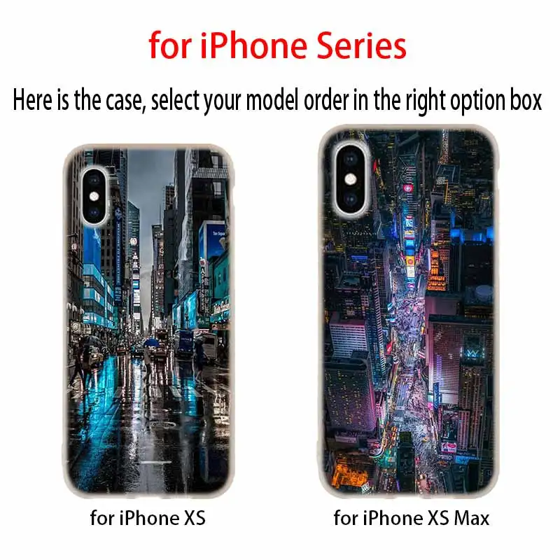 Чехлы для телефонов силиконовый мягкий чехол iPhone 11 Pro X XS Max XR 6 6S 7 8 Plus 5 4S SE NYC NEW YORK City