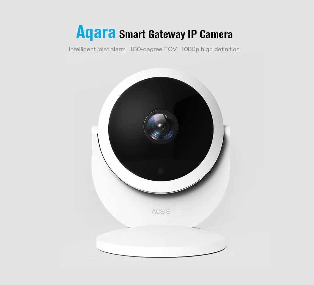 Xiaomi Aqara 1080P HD Smart wireless wifi IP ночное видение 180 градусов широкий вид камера с шлюзом