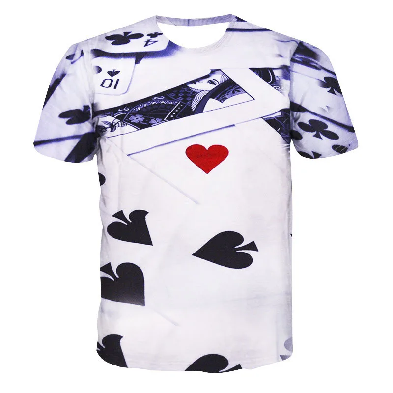 2017 Новая Мода Мужчины/женщины 3d футболки смешно печати красочный волосы Король