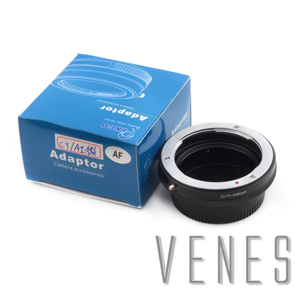 Адаптер для макрообъектива Venes C/Y Nikon AF подходит объектива Contax Yashica CY камеры