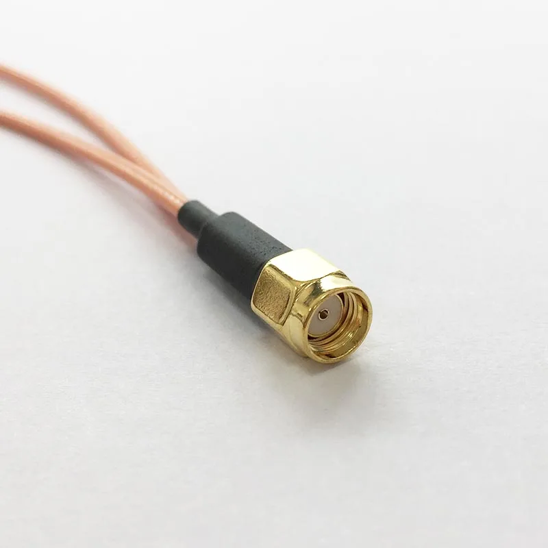 Разъем RP SMA типа папа на 2 штырьковых разъема USB RG316 15 см 6 дюймов|Соединители| |