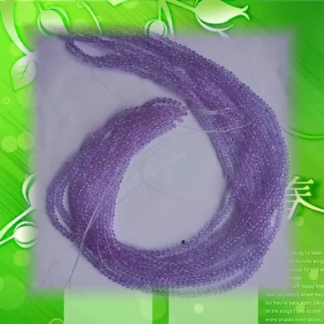 

Стеклянные бусины, 3 мм, 4 мм, сиреневого цвета