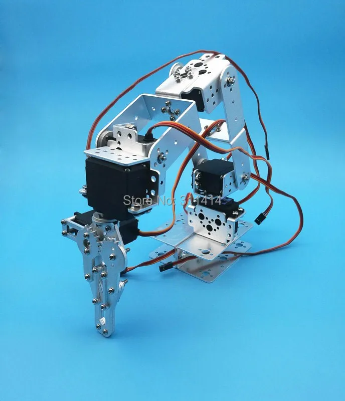 1 Набор алюминиевый робот 6 DOF Arm механический Роботизированный зажим набор