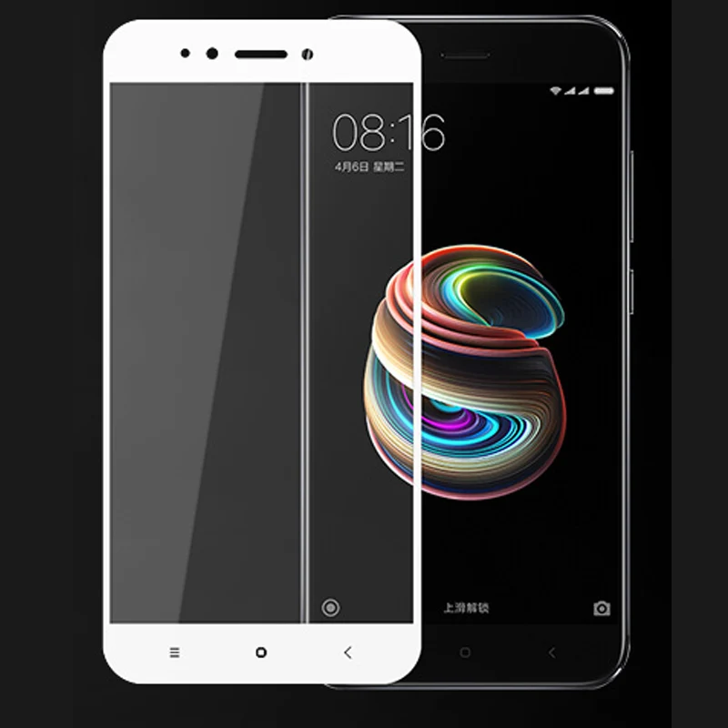 1 шт. 9H полная Защита экрана для Xiaomi mi 5X 5 X полное покрытие защитная пленка