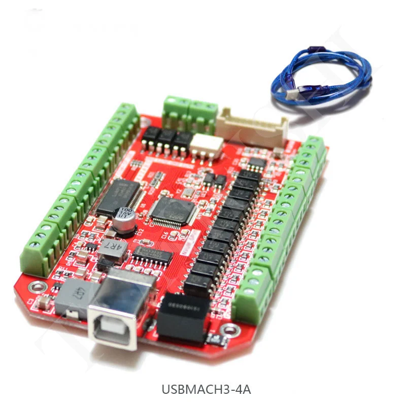 4 осевая Интерфейсная плата для гравировального станка с ЧПУ Mach3 управления