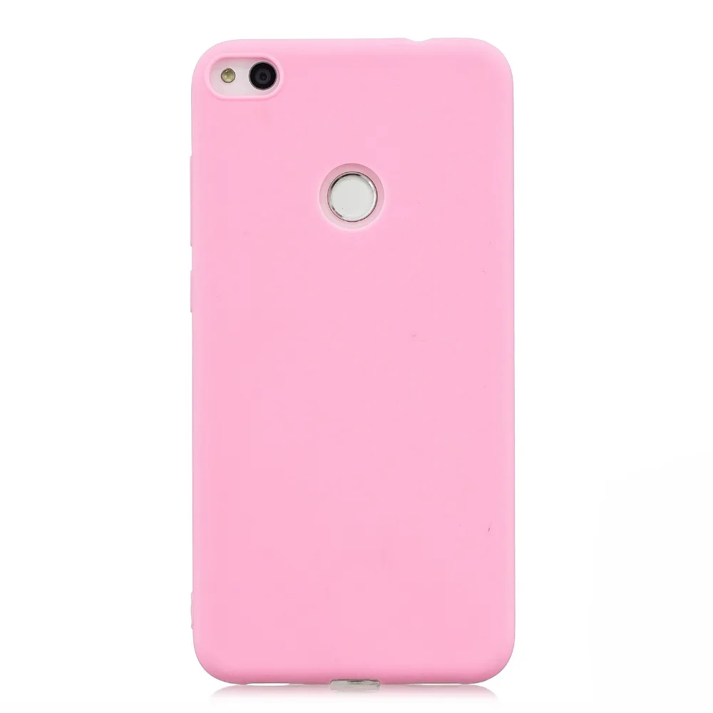 Candy Color Matte TPU Phone Cases for Huawei P8 lite 2017 Luxury Ultra Slim Soft Silicone Case Cover Shell |