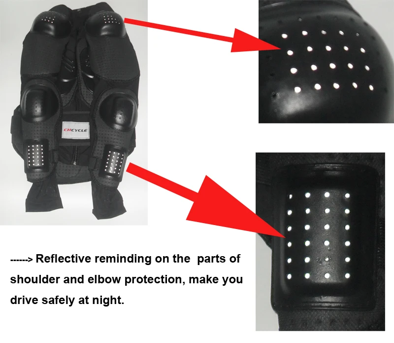 Защитный чехол для мотоцикла Chcycle 5XL нагрудный и задний защитный мотоциклиста |