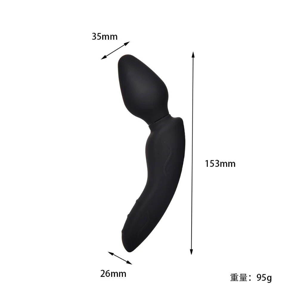 Анальная пробка Вибраторы секс-игрушка для женщин силиконовый вибратор AV