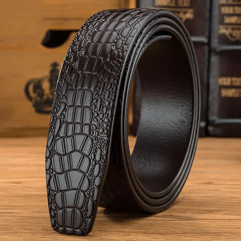 Ремень мужской из натуральной кожи без пряжки 3 5 см|belt without buckle|belt ff belt |