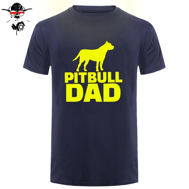 Концертные футболки Pitbull, папа, собака, мужские футболки с коротким рукавом, одежда с принтом, Мужская хлопковая футболка с круглым вырезом, серая мужская футболка - Цвет: 7