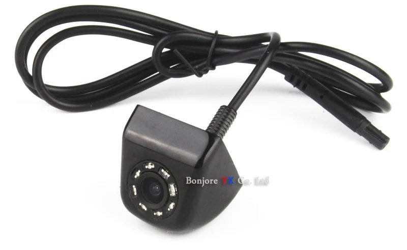 Koorinwoo Автомобильный парктроник, динамическая траектория, камера заднего вида, монитор 800*480, передние Автомобильные Датчики парковки, 8 зуммер, черный, серый, белый