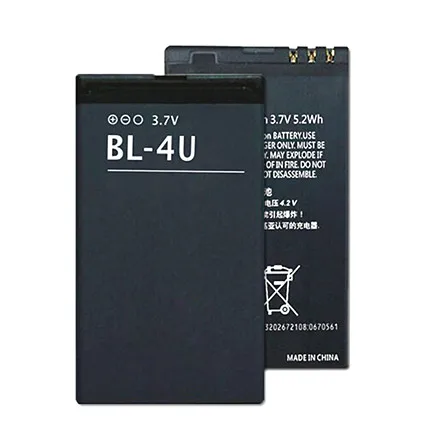 Оригинальный BL 4U BL4U литий ионный аккумулятор для NOKIA E66 3120c C5 03 5250 5330XM E75 5530XM 5730XM 6212c