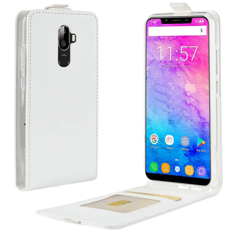 Флип чехол WIERSS для oukitel U18 5 85 дюйма кожаный в стиле ретро чехол|Бамперы| |