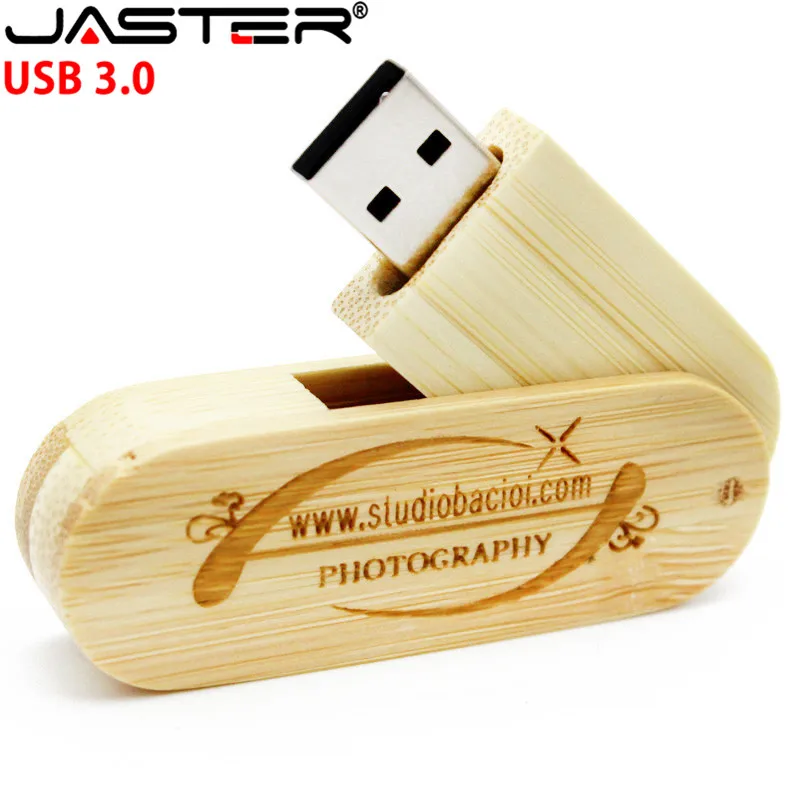 USB флеш накопитель JASTER деревянный портативный 4/8/16/32/64 ГБ|USB флэш-накопители| |
