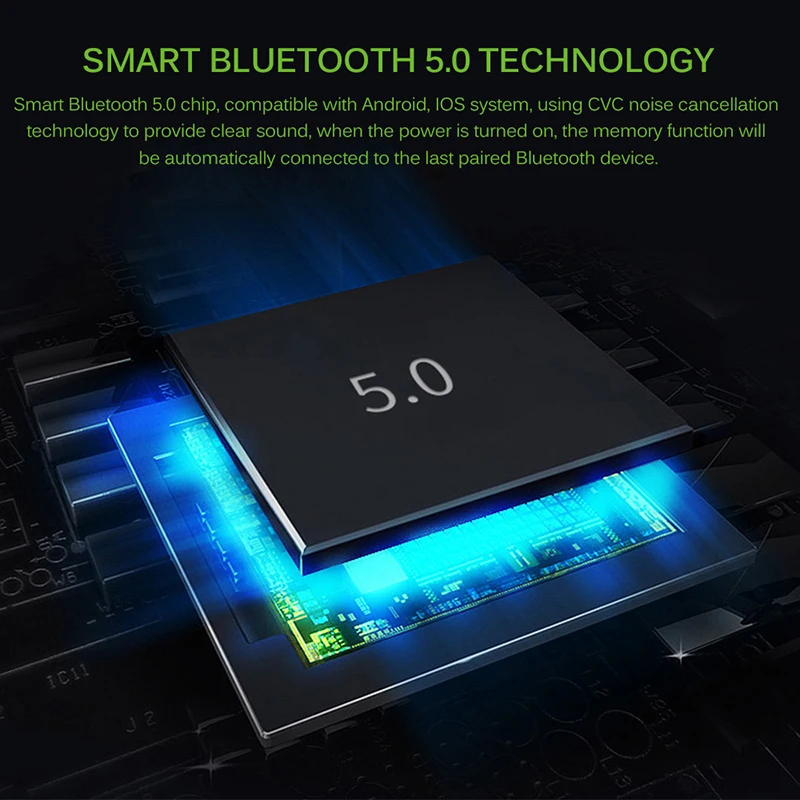 Onever QC3.0 fm-передатчик Bluetooth 5,0 MP3 Voiture Автомобильный плеер с поддержкой hands-free, светодиодный дисплей с двойным usb-зарядным устройством