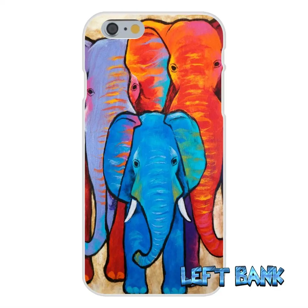 Цветной Мягкий силиконовый прозрачный чехол из ТПУ с изображением слона для Xiaomi