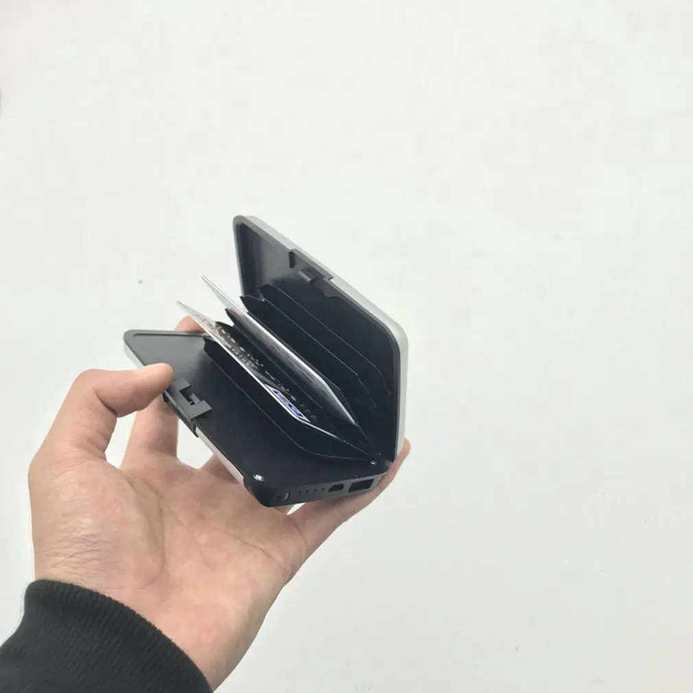 Многофункциональное зарядное устройство, карта, посылка, USB зарядное устройство, зарядная площадка, внешняя батарея, внешний аккумулятор, держатель для карт
