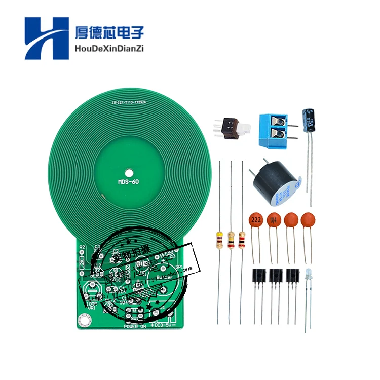 IS DIY Kit комплект металлоискателя электронный постоянного тока 3 в 5 60 мм модуль