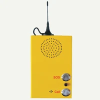 gsm one click alarm system with quad band emergency call for help worldwide with intercom for calling free shipping