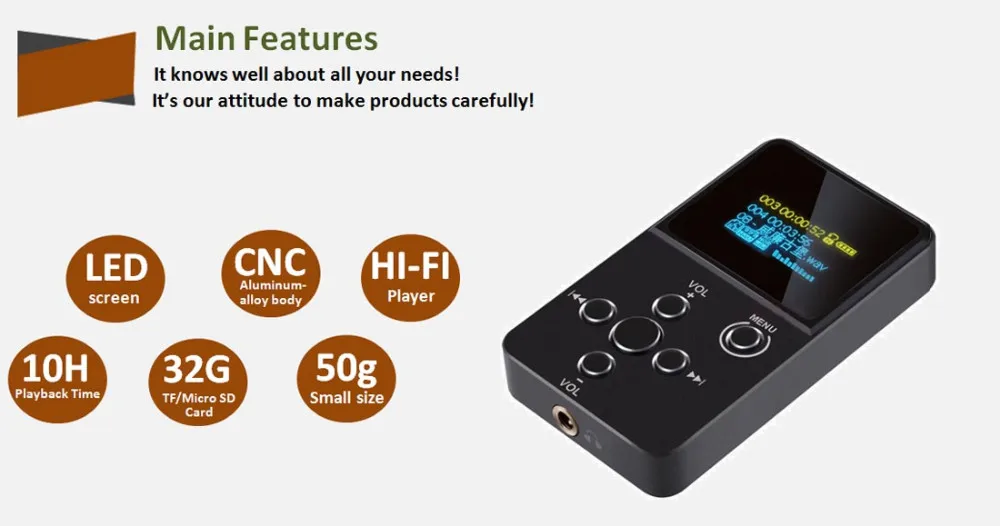 XDUOO X2 MP3 HIFI цифровой музыкальный проигрыватель MP3 с oled-экраном TF слот корпус из алюминиевого сплава Поддержка WMA APE FLAC WAV