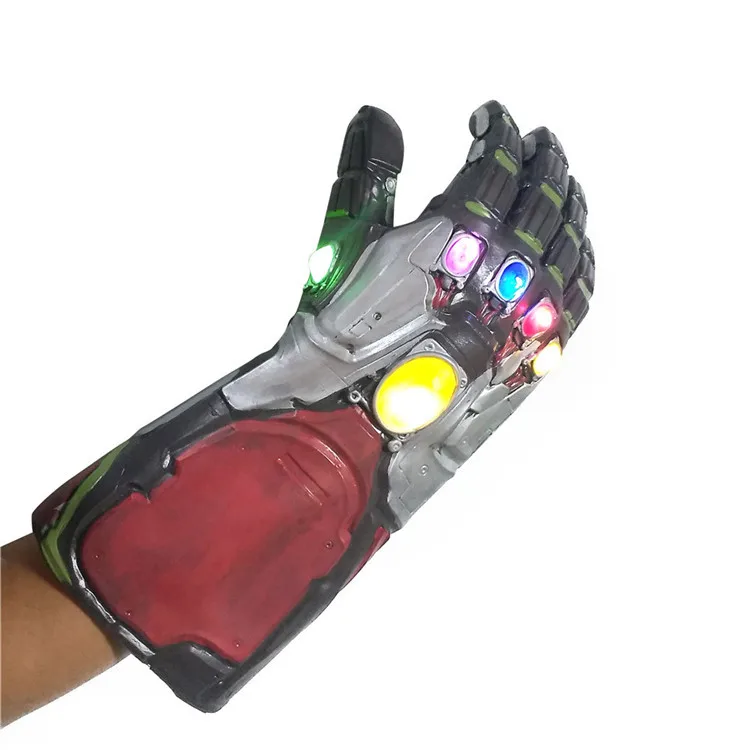 Рон человек Бесконечность светильник вверх светящийся Gauntlet Мстители 4 Endgame