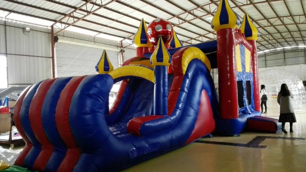 Милый детский надувной дом розовый замок ПВХ | Игрушки и хобби