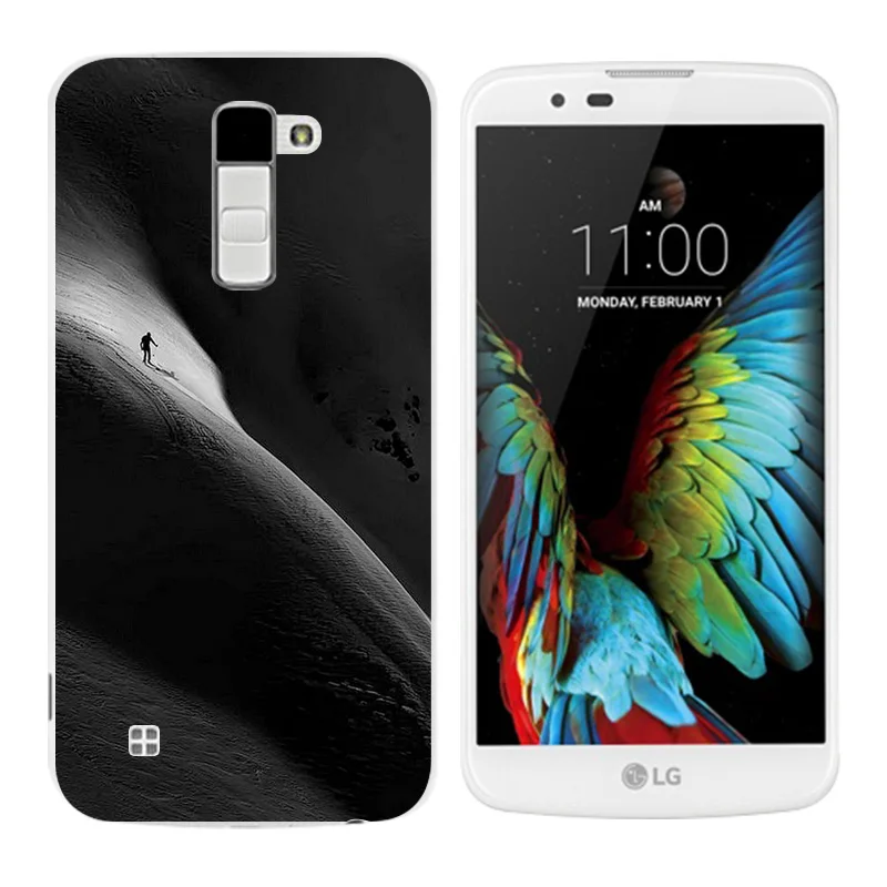 Soft TPU Phone Case for LG K10 K 10 LTE K420N K430 K430DS 5.3 Back Cover Const Printing Coque |