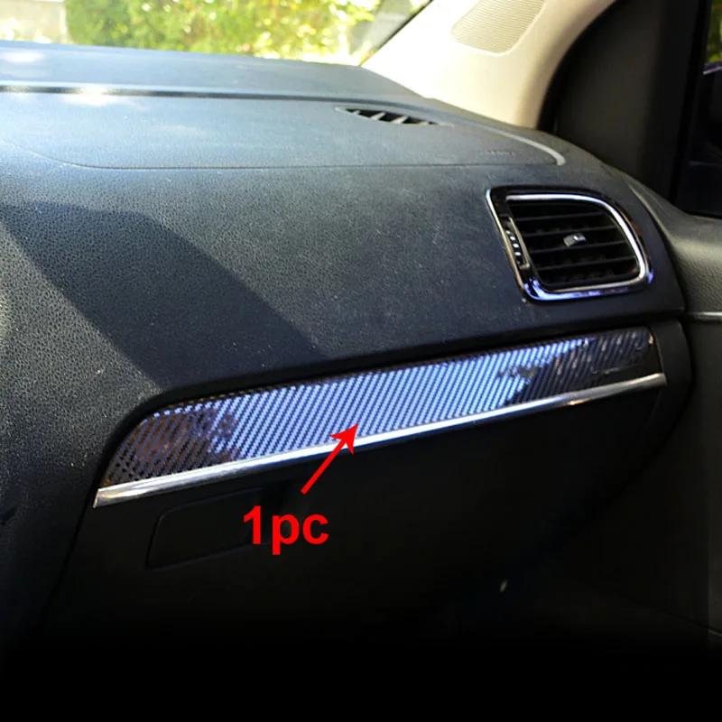 1 шт. для VOLKSWAGEN polo 2011-2018 Copilot декоративная емкость хранения полосы из нержавеющей