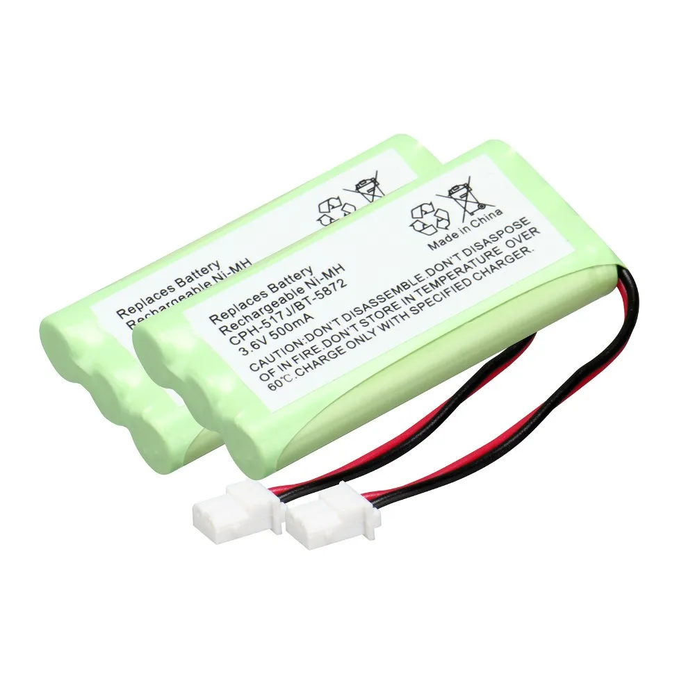 Новая портативная рация батарея 3,6 V 500 mAh батарея для домашнего телефона для Vtech CPH-517J BT-5872