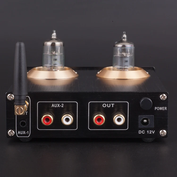 GHXAMP Bluetooth 6J1 ламповый желчный предусилитель усилитель 3,5 стерео HIFI DC 12 В ламповый предусилитель с высоким басовым регулятором тона 1 шт