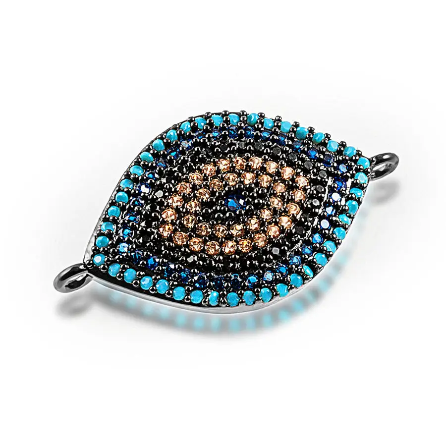 DIY Jewelry Connectors Handmade Craft Greek Evil Eye Charms Accessories For Women Men Needlework Making | Украшения и аксессуары