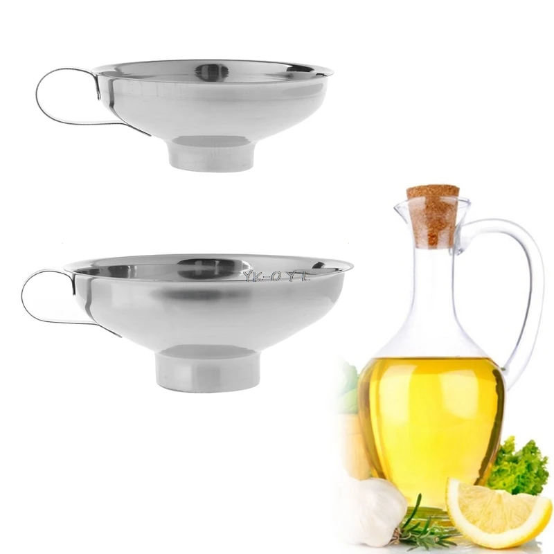 Очень популярная 2-х размерная консервная Воронка Из Нержавеющей Стали с широким