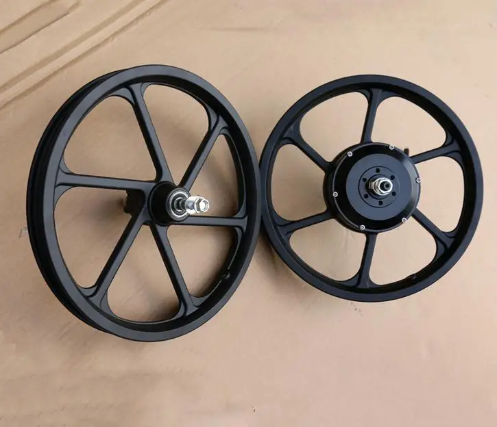 16 дюймов с переменной скоростью Скорость мотор 36V250W бесщеточный Шестерни для