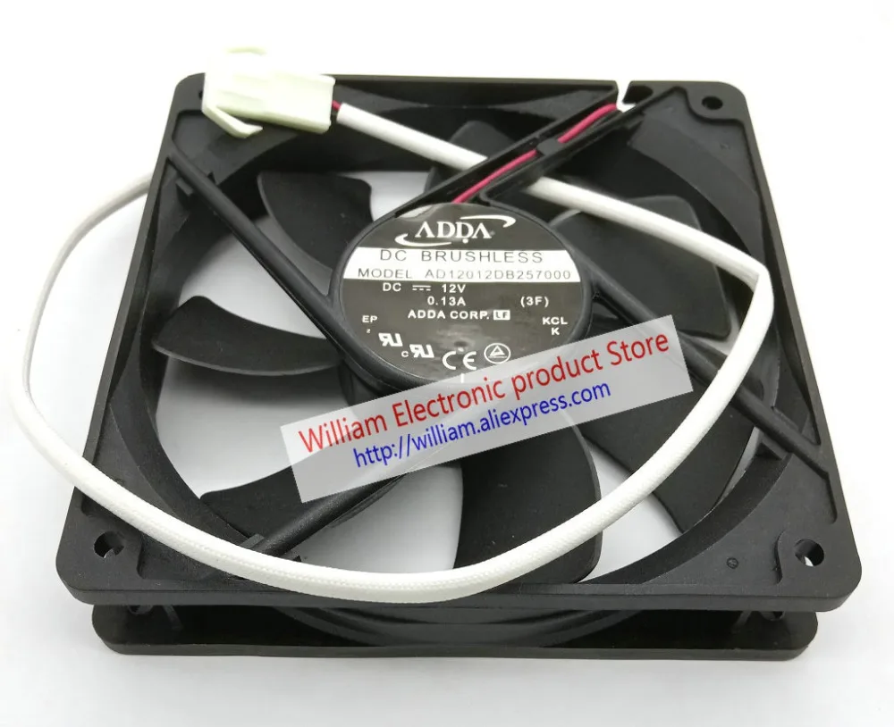 Новый оригинальный охлаждающий вентилятор ADDA AD12012DB257000 DC 12 В 120 A 120*25 мм см для
