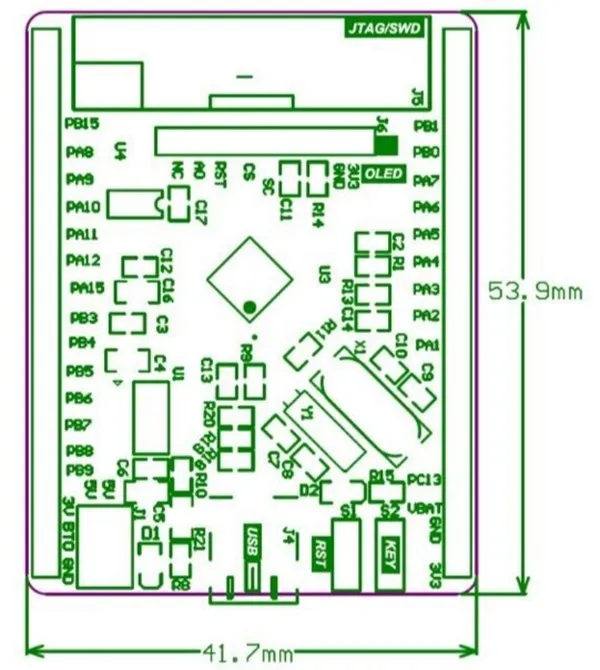 Для STM32F103C8T6 для STM32f103 STM32f1 STM32 системная плата SCM обучающая плата оценочный комплект макетная плата интерфейс