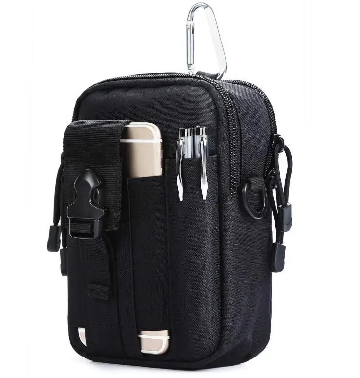 Black 01 Наружная тактическая поясная Сумка EDC Molle поясная сумка для безопасности тактическая Сумка Molle универсальная сумка для EDC гаджет поясная сумка - Цвет: Black 01