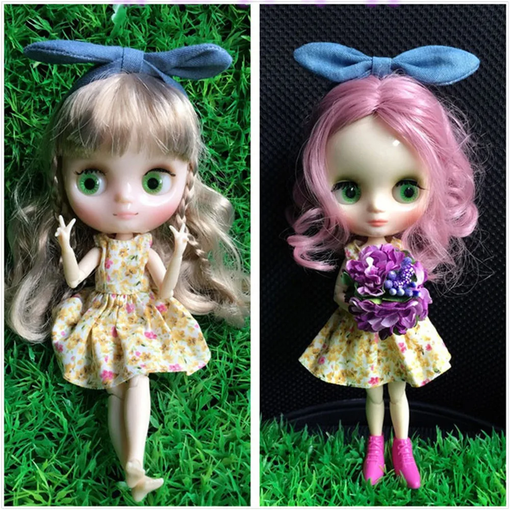 Кукла middie blyth 20 см, средняя кукла blyth joint, прозрачная кожа, подходит для самостоятельного макияжа лица, содержащая набор одежды для рук