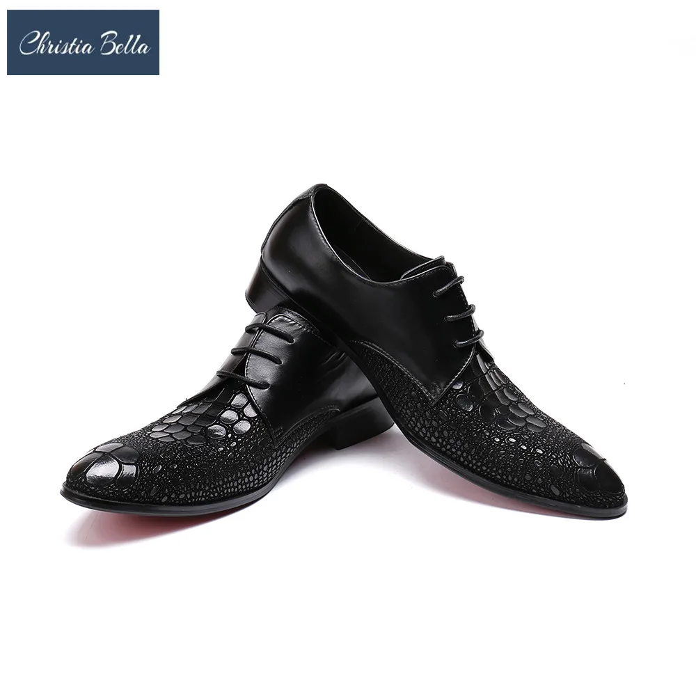 

Новинка, модные мужские туфли на низком каблуке с крокодиловым узором, повседневные Свадебные официальные туфли на плоской подошве, дышащие туфли на танкетке
