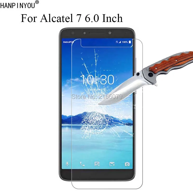 1 шт/2 шт 9H 2.5D Закаленное стекло протектор экрана для Alcatel 7 6062W 6 0 &quotЗащитная пленка